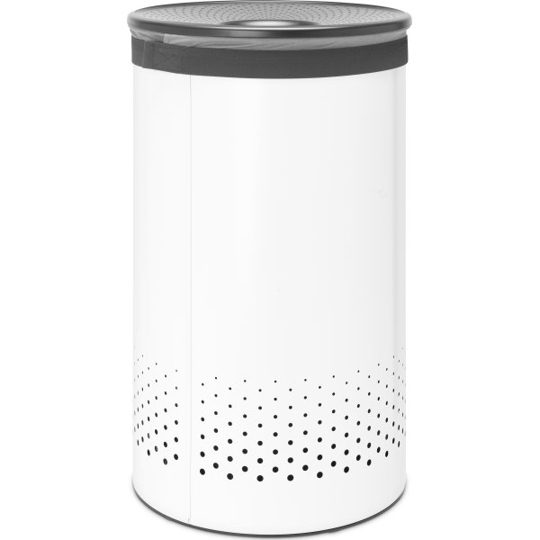 Tvättkorg Brabantia, 60 L, Vit