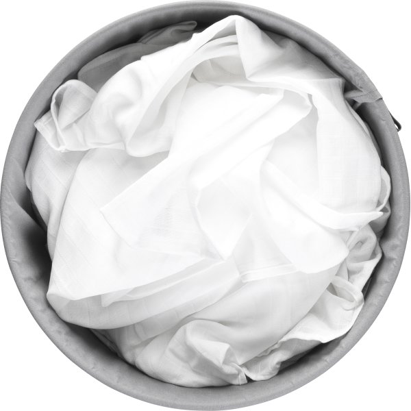 Tvättkorg Brabantia, 60 L, Vit
