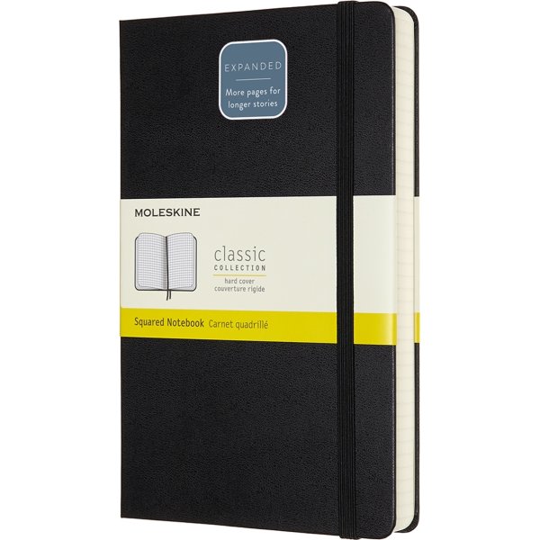 Notebook Moleskine Classic Anteckningsbok Svart