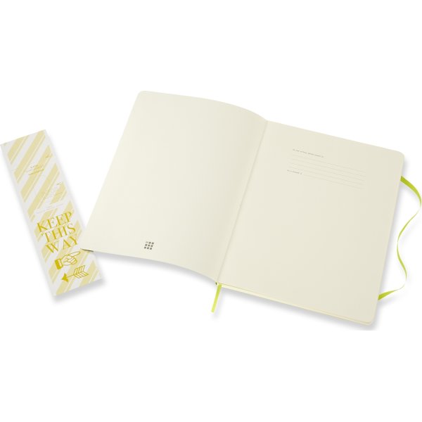 Notebook Moleskine Classic XL Ljusgrön