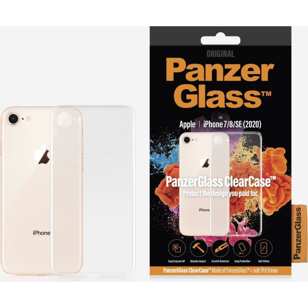 Panzerglass ClearCase cover, iPhone 7/8/SE (2020)