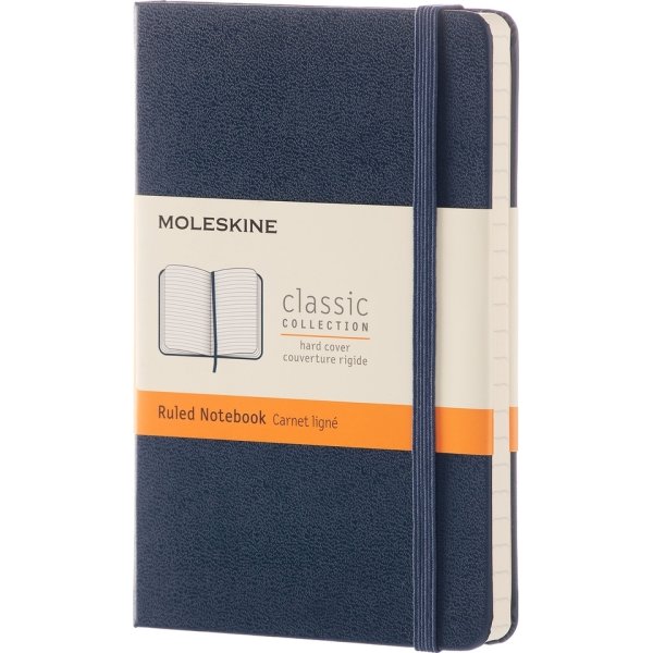 Notebook Moleskine Classic Linjerat Blå
