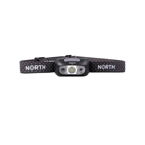 Pannlampa NORTH 120 Lumen Svart