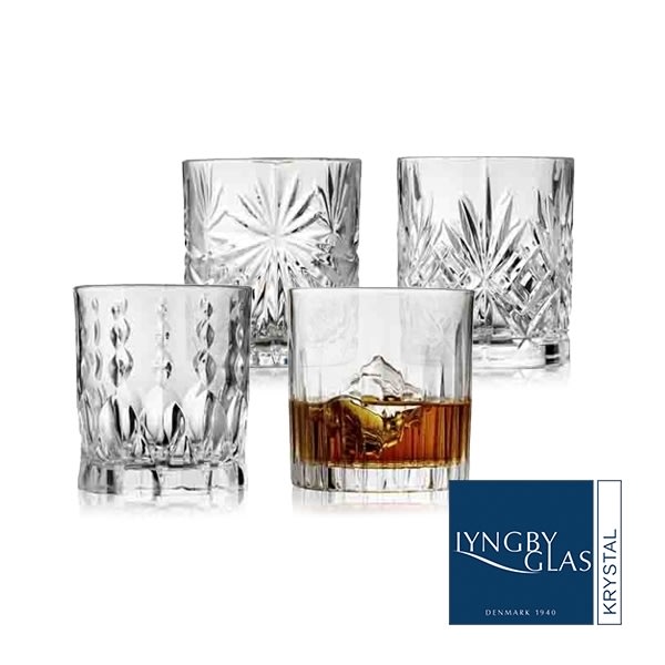 Gave: 4 blyfri krystalglas fra Lyngby Glas