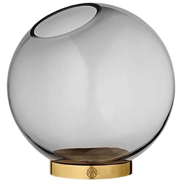 AYTM Globe Vase, Sort