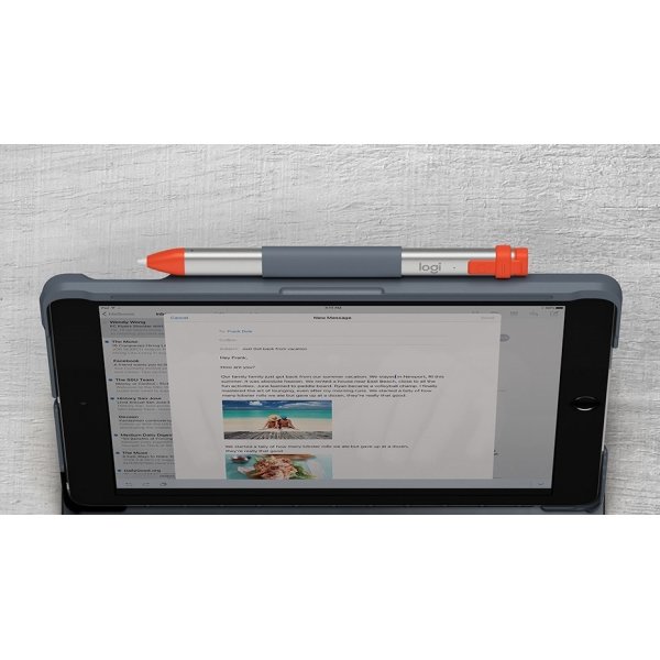 Surfplattefodral Logitech Slim Folio Tangentbord i