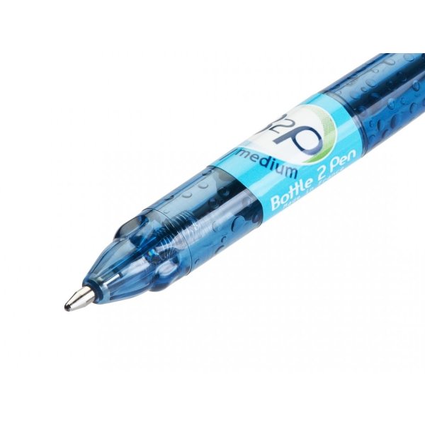 Pilot Begreen Bottle 2 Pen kuglepen, medium, sort