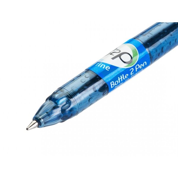 Pilot Begreen Bottle 2 Pen kuglepen, fine, blå