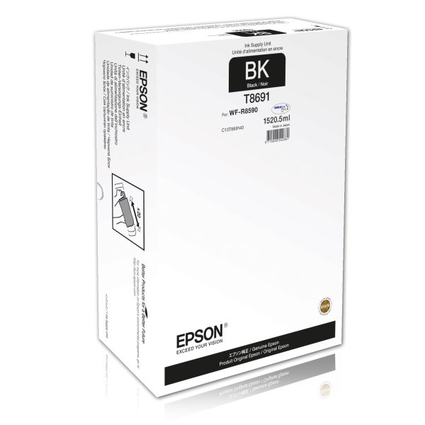 Bläckpatron Epson T8691 XXL Svart