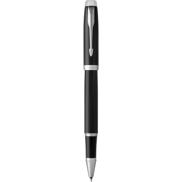 Parker IM Black Lacquer CT Rollerballpenna | F