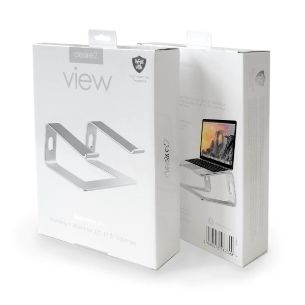 Desire2 laptopstativ supreme pro, silver
