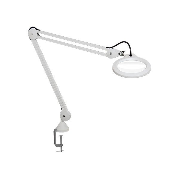 Luplampa Luxo LFM LED Vit