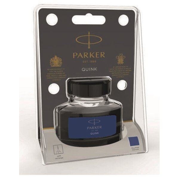 Parker Quink Bläck | 57 ml | Blåsvart