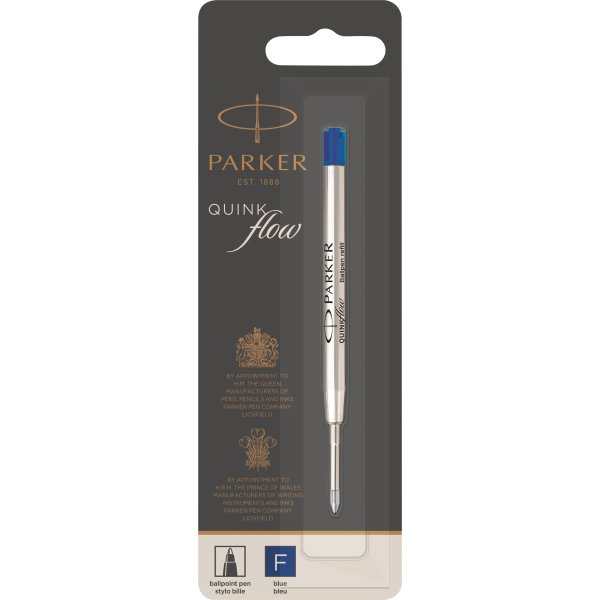 Parker refill til Jotter kuglepen, fine, blå