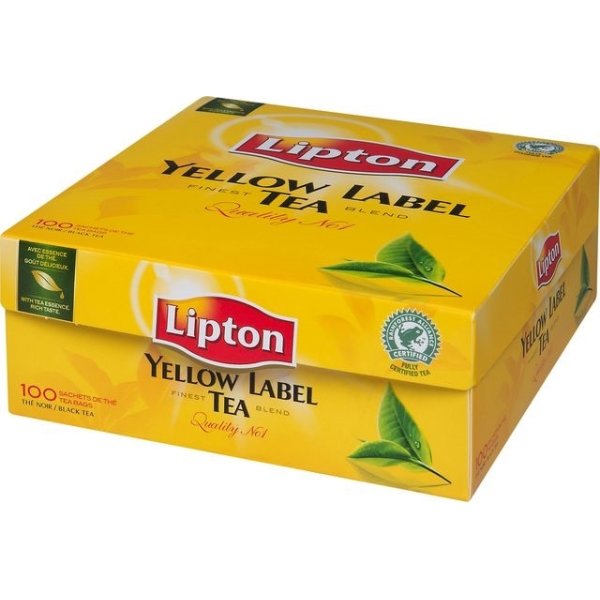 Te LIPTON påse Yellow Label 100/FP
