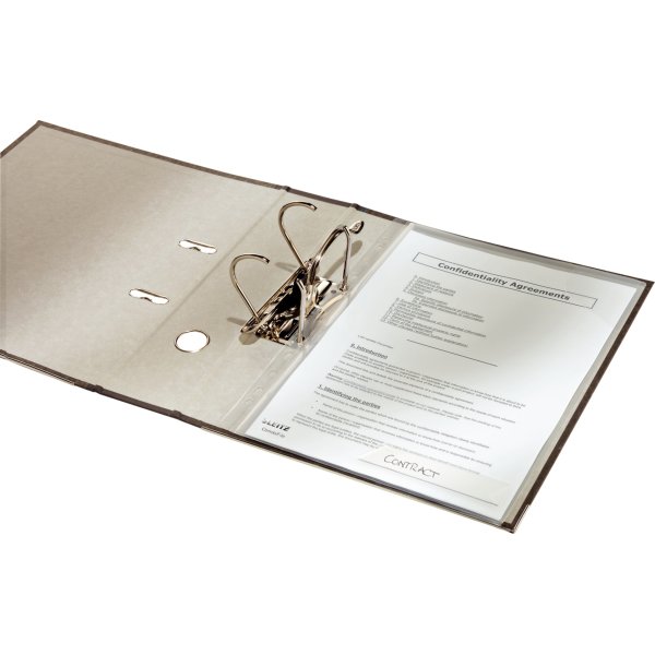 Leitz CombiFile mapp, baksida, glasklar (3 st)