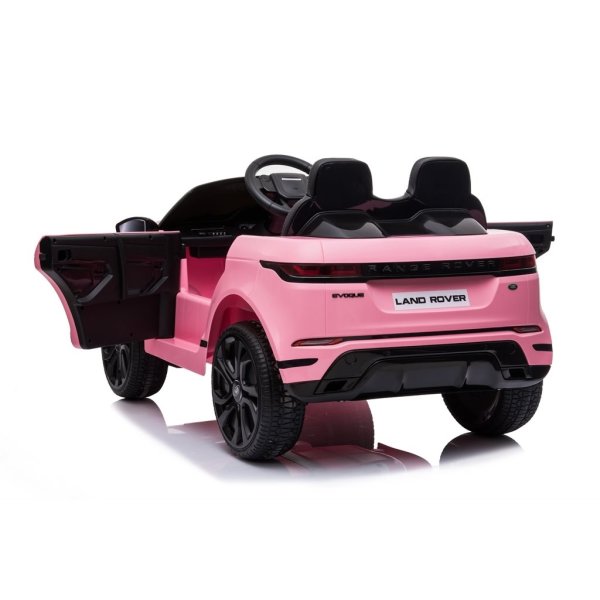 Eldriven Range Rover Evoque barnbil rosa