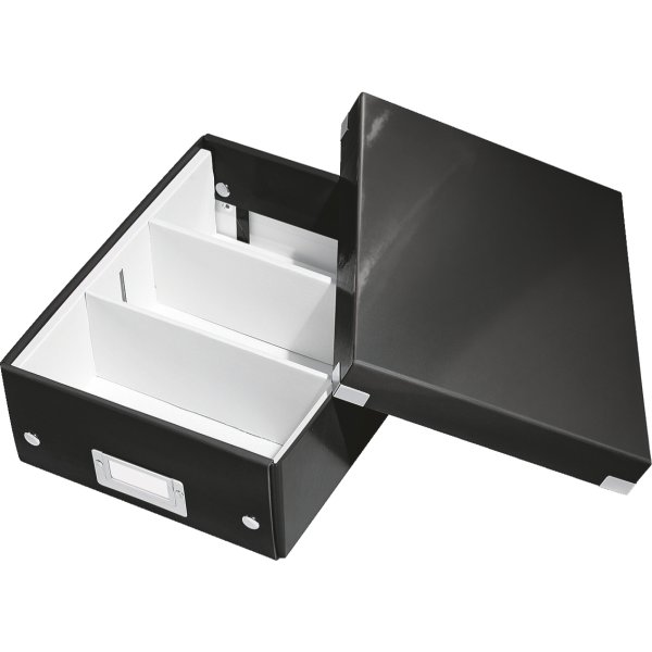 Leitz Click & Store Förvaringslåda, Small, svart