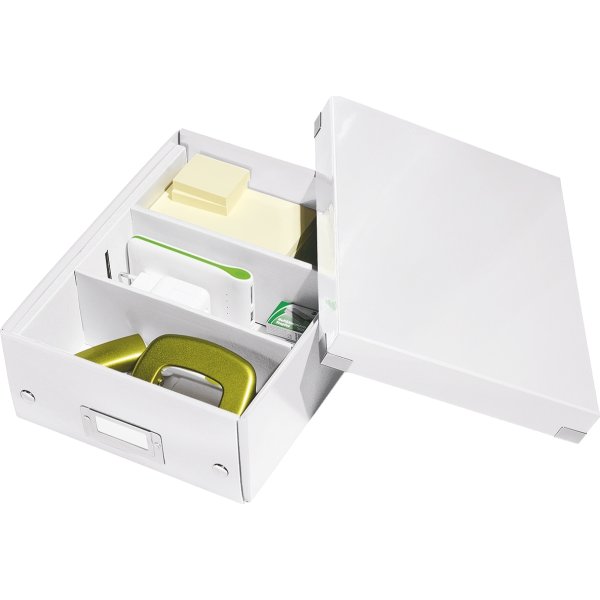 Leitz Click & Store Förvaringslåda, Small, vit