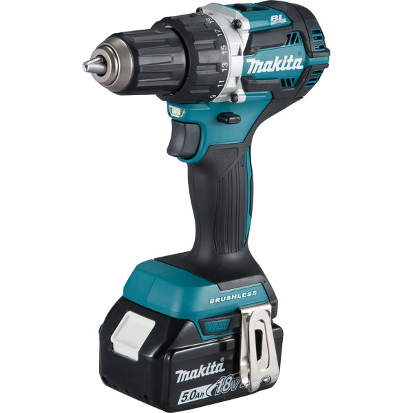 Makita Borr-/skruvdragare, 18V, 1 batt. 5.0Ah