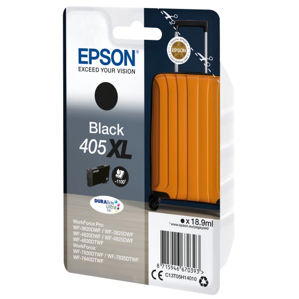 Epson T405 XL bläckpatron, svart