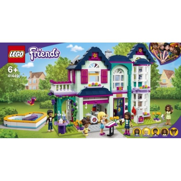 LEGO® Friends 41449 Andreas familjevilla, 6+