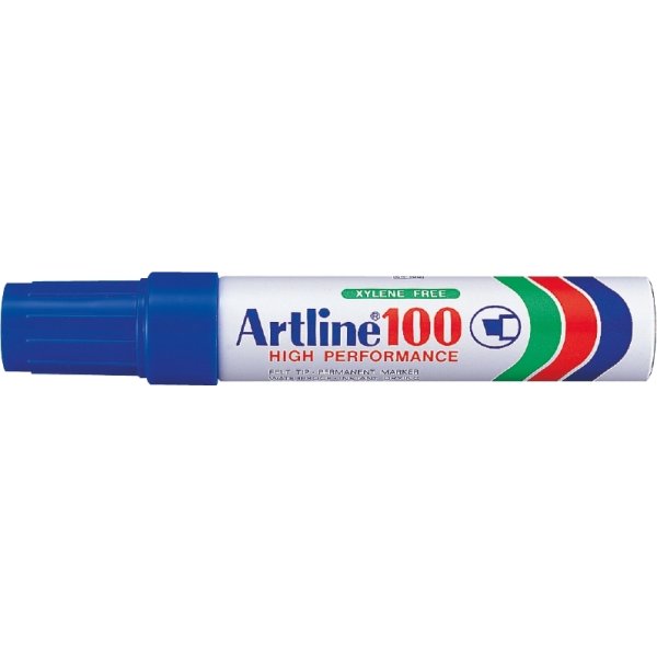 Artline EK100 permanent märkpenna, blå