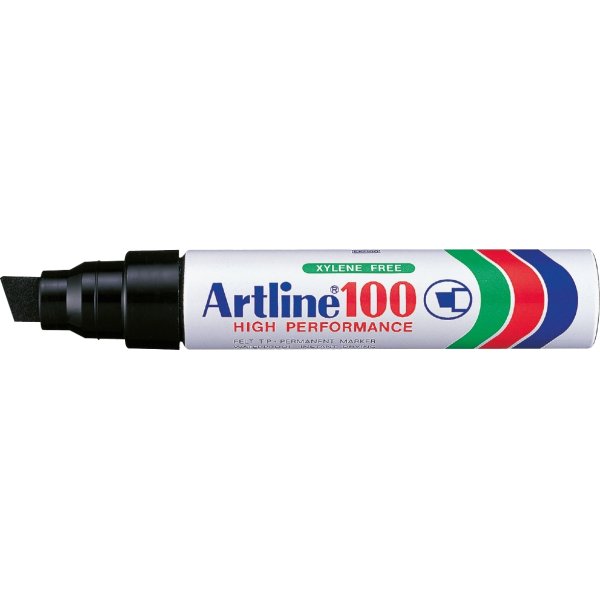 Artline EK100 permanent märkpenna, svart