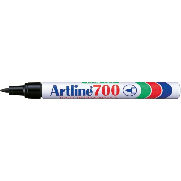Artline EK700 permanent märkpenna, svart