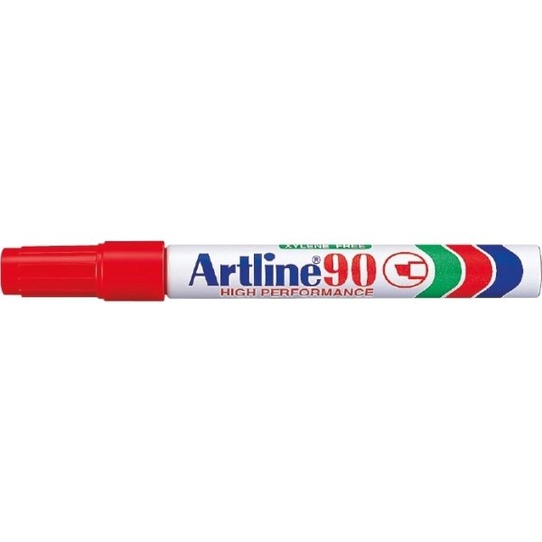 Artline marker 90, 2-5 mm, rød