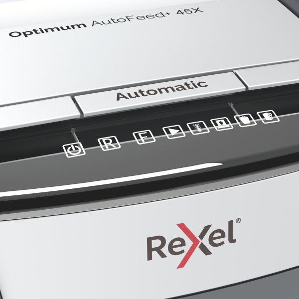 Rexel Optimum AutoFeed+ 45X dokumentförstörare