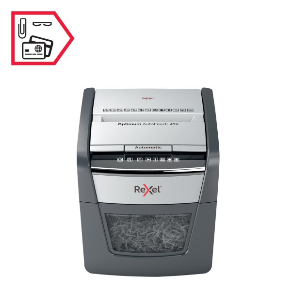 Rexel Optimum AutoFeed+ 45X dokumentförstörare