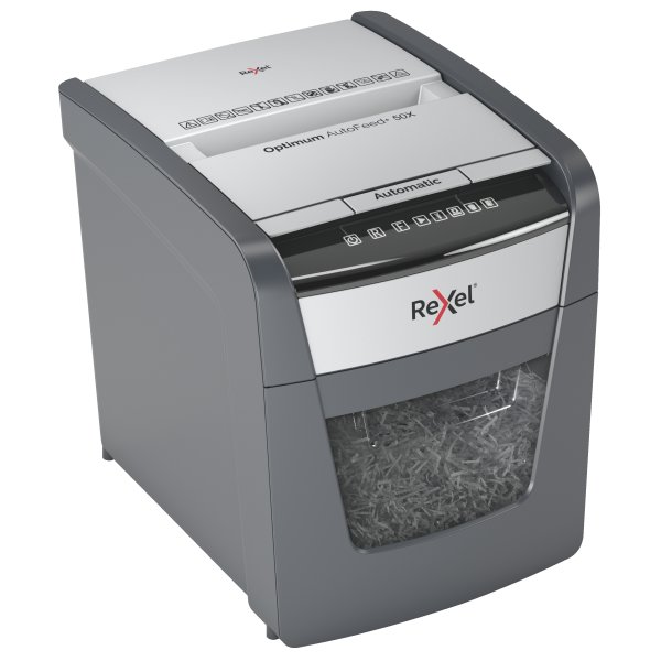 Rexel Optimum AutoFeed+ 50X Dokumentförstörare