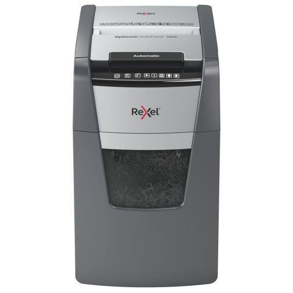 Rexel Optimum AutoFeed+ 150X Dokumentförstörare