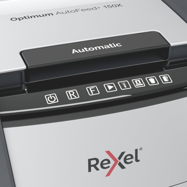Rexel Optimum AutoFeed+ 150X Dokumentförstörare