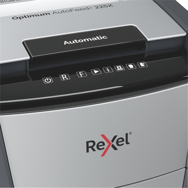 Rexel Optimum AutoFeed+ 225X Dokumentförstörare