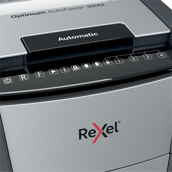 Rexel Optimum AutoFeed+ 300M Dokumentförstörare
