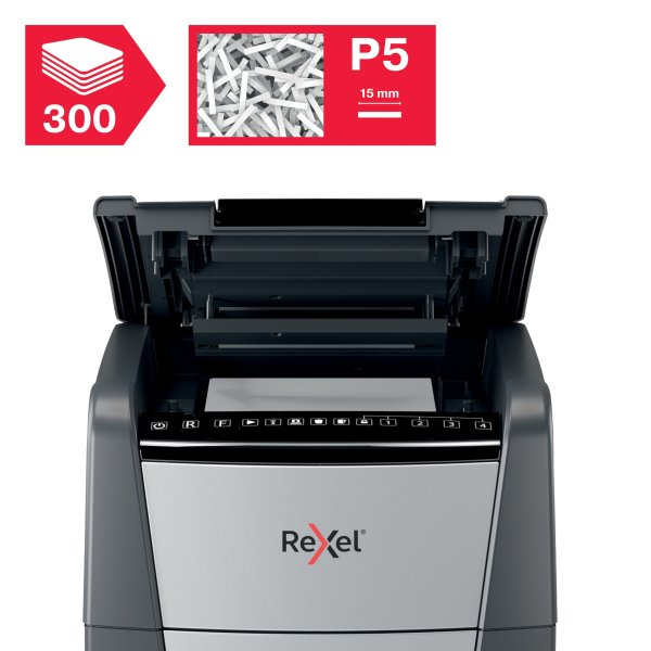 Rexel Optimum AutoFeed+ 300M Dokumentförstörare