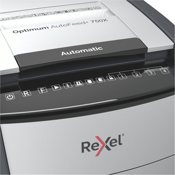 Rexel Optimum AutoFeed+ 750X Dokumentförstörare