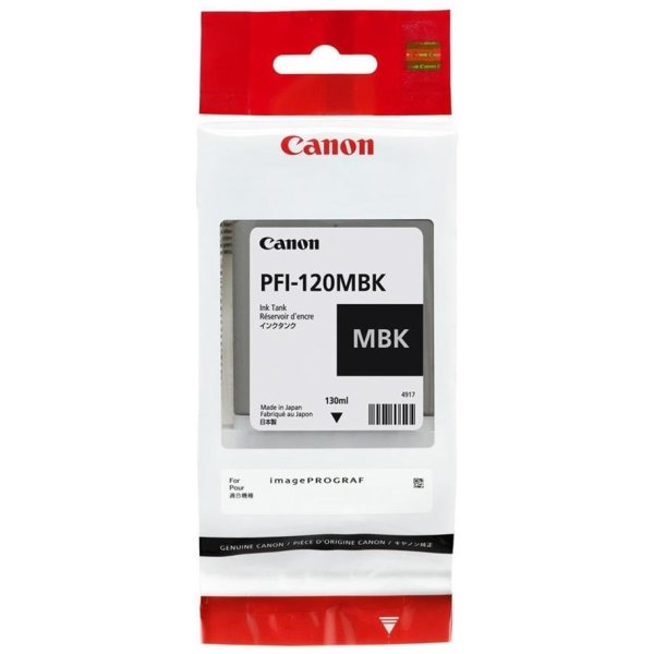 Canon PFI-120MBK bläckpatron, matt svart