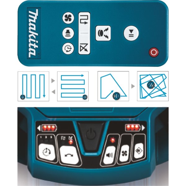 Makita Akku Robotdammsugare LXT, 18V, DRC200Z