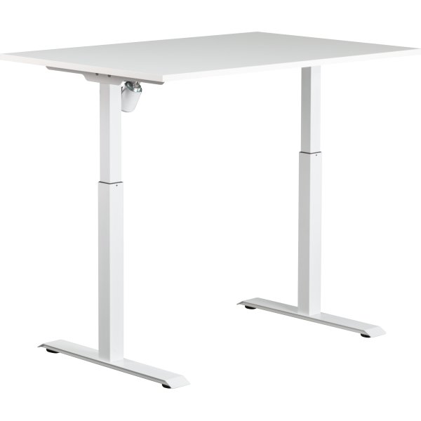 Sun-Flex II höj-/sänkbart bord, 120x80, Vit/vit