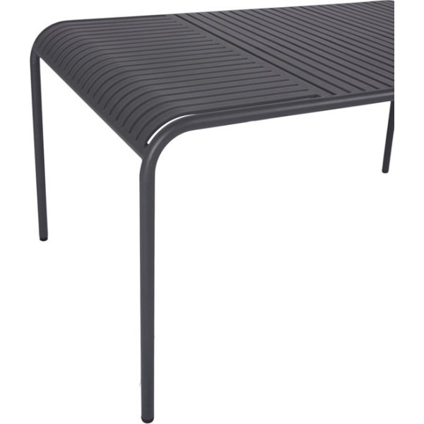 Stella Trädgårdsbord 150x90cm, svart