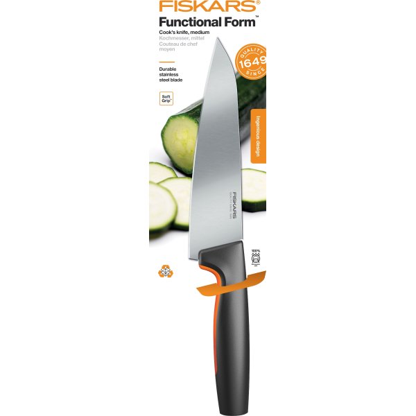 Fiskars Functional Form Medium kokkekniv