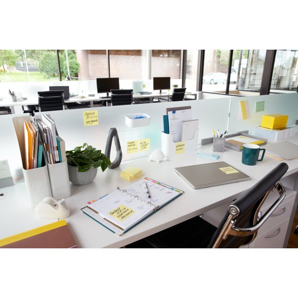 Post-it memoblokke 76 x 76 mm, gul