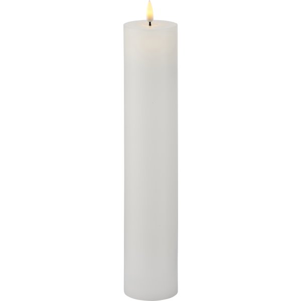 Sille Exclusive LED Ljus Ø5 x H25 cm, Vit