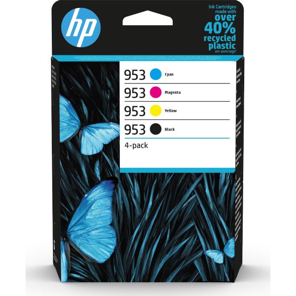 HP nr 953 CMYK bläckpatron, flerpack, blister