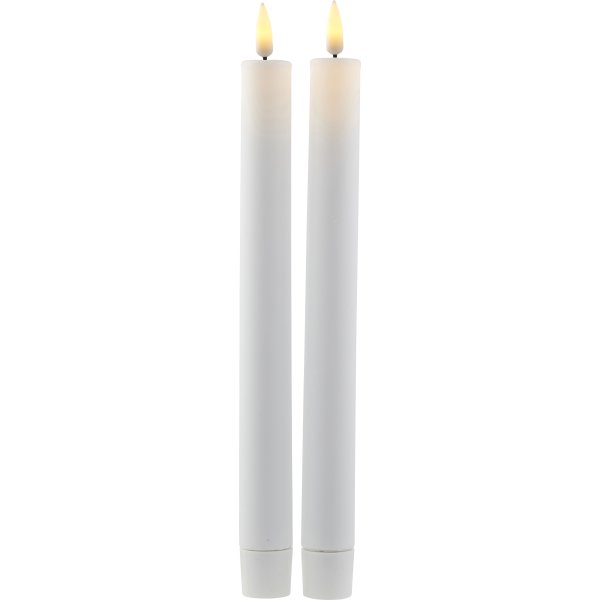 Sille Tall LED Ljus, H25 cm, Vit