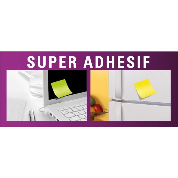 Post-it Super Sticky Notes | Color | 76x76 mm