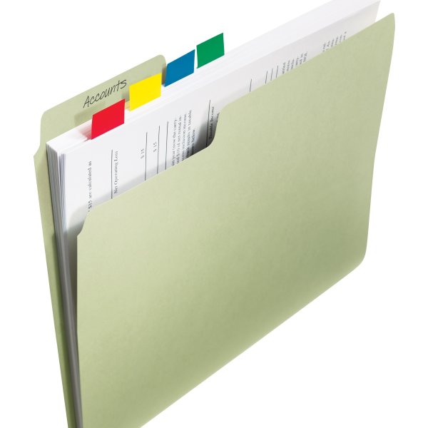 Post-it indexfane, gul 25x43 mm
